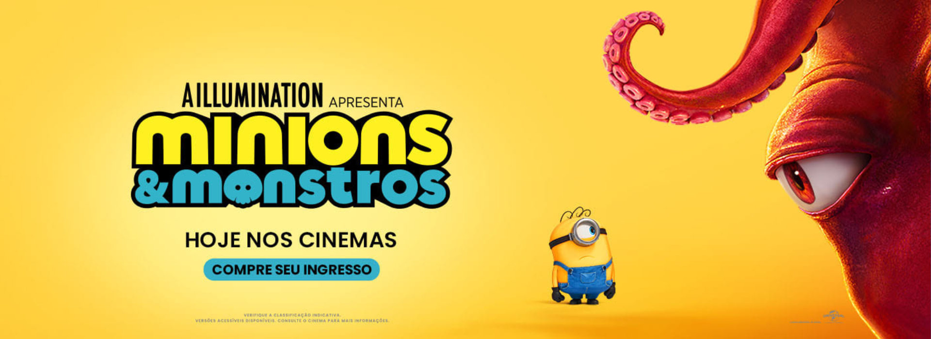 MINIONS E MONSTROS